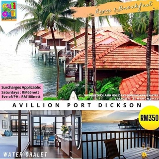 Avillion waterchalet Port Dickson online booking