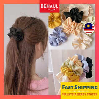 [Malaysia Ready Stock] Women Korean Hair Tie Scrunchies Getah Rambut Hairband 大肠发圈绑头发