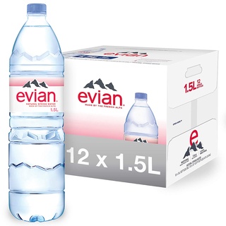 Evian Mineral Water (1.5L x 12BTL)