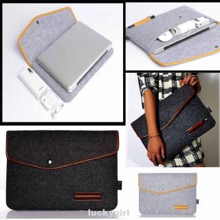 11/12/13/15inch Carrying Pouch Wool Felt Envelope Notebook Laptop Cover Case Sleeve Bag for