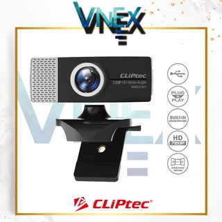 CLiPtec Webcam Wide-Angle CHATCAM 720P HD RZW377