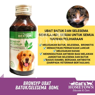 Bexton Bronsyp (Cat Flu Cough Supplement | Batuk, Selesema) [100ml]