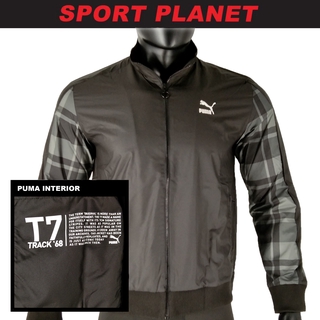 Puma Men Check Woven Track Jacket Shirt Baju Lelaki (578982-01) Sport Planet 28-3