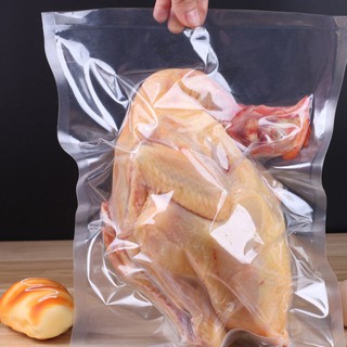 100pcs Food Clear Vacuum Sealer Bag Packaging Machine Film Bag Vacuum Packe