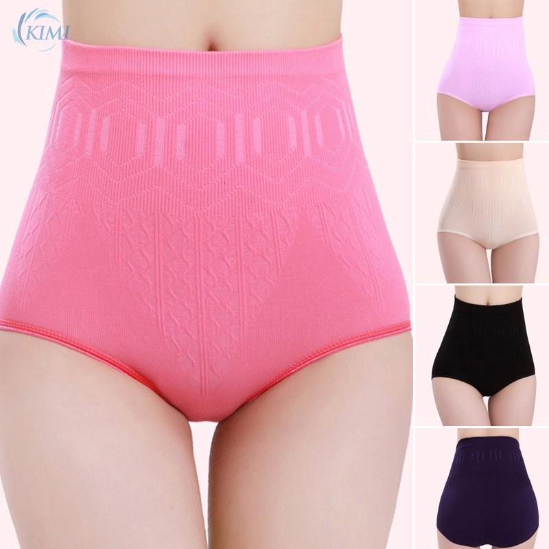 Women High Waist Briefs Underwear Shapewear Panty Control Slim Tummy Body Shaper