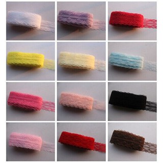 Wholesale! New 10 Yard Beautiful Handicrafts Embroidered Net Lace Trim Ribbon