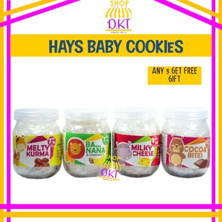 HAYS BABY COOKIES / BABY COOKIES / BISKUT BABY / MAKANAN BABY COOKIES / BABY FOOD COOKIES / MAKANAN BABY