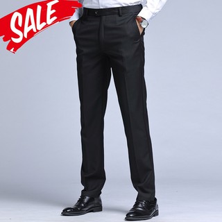 [RM5 OFF]Large Size Men's Straight Formal Pants Business Pants Office Pant Casual Trousers Seluar Lelaki