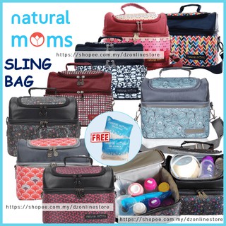 Natural Moms Sling Bag [Free 2pcs Ice pack]