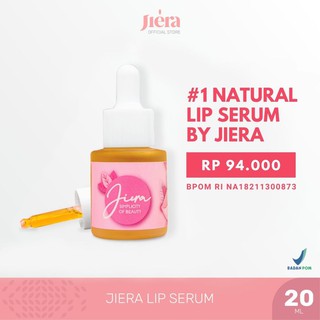 20Ml Natural Jiera Lip Serum First In Indonesia - Moisturizing, Brightening, Lips - jieraofficial