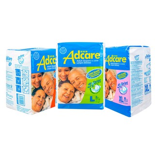 Adcare Adult Diapers Leak Guard 1bag (M, L, XL) Ad Care
