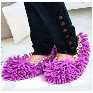 【OMB】Cleaning Duster Cloth Housework Lazy Soft Slipper Shoes Floor Dusting Cover Convenient Tools