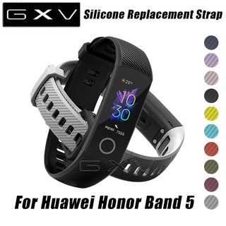 For Huawei Honor Band 5 Wristband Strap For Honor Band 4 Bracelet Silicone Wrist Strap Multi Color Optional Smart Accessories