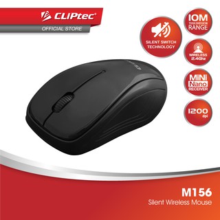 CLiPtec 1200dpi Wireless Silent Mouse (2.4Ghz) M156