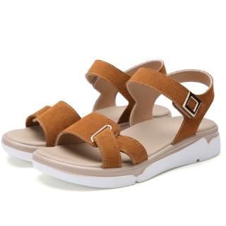 HOT Korean Outdoor Travel Summer Fashion Bohemian Style Cross Wedge Sandals Women Casual Increased Light Sandals