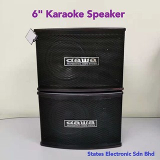 DAWA CS-650 6" Karaoke Speaker (One Pair)