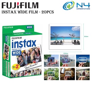 Fujifilm Instax Wide Film 10 Pcs OR 20pcs (Expired Date : 10/2023)