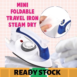 Portable Electric Iron Clothes Steam Steamer Flatiron Mini Handheld Home Travel