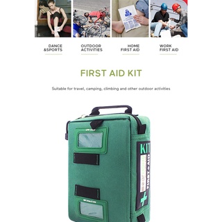 #Outdoor Tactics First-Aid Kit Car Household Emergency Kit Car Travel Medicine Bag Fire Protection First-Aid Kit Protect