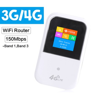 LTE 4G WiFi Router Phone Modem with SIM Card Slot Mobile WiFi Modem