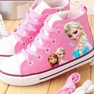 Disney【 Frozen 2 】 Princess Elsa Sport Shoes Girls Kids Kasut Kanak Kanak Budak Perempuan