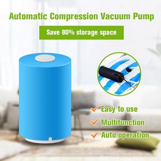 Mini Automatic Compression Vacuum Pump Portable Sealing Food Vacuum Sealer Bags