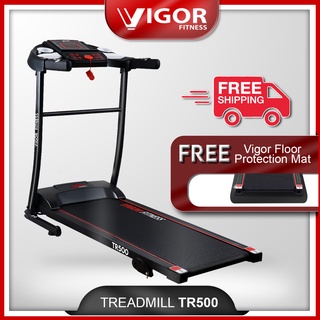 Treadmill 3.5HP Cardio Exercise Jogging Running Machine With Manual Incline TR500