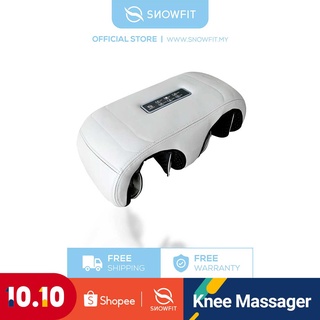 SNOWFIT Wireless Knee Massager with Heat Therapy (Rechargeable & Portable)