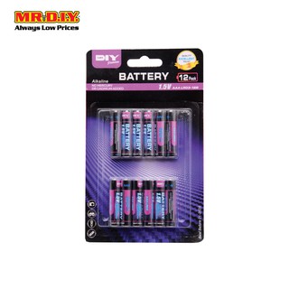 MR.DIY Alkaline AAA Battery (12pcs)