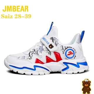 【JMBEAR】Spring Boy & Girl Breathable Sneaker Shoe Kasut Sukan Saiz:28-39