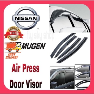 🔥Mugen Air Press Car Door Visor For Nissan🔥 SENTRA/LIVINA/ALMERA