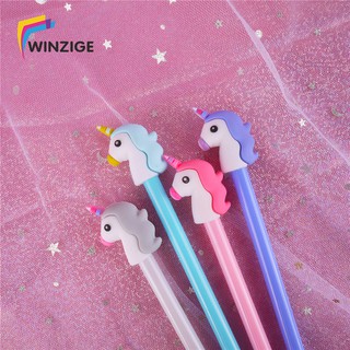 Winzige 1 Piece Unicorn 0.5mm Gel Pen School Office Supplies Cute Stationery