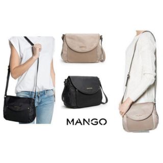 EXCELLENT QUALITY Mango Contemporary Nylon Sling Bag (black,khaki)