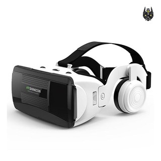 READY STOCK VR SHINECON G06EB Virtual Reality 3D Video Glasses Suitable for 4.7 inch - 6.1 inch Smartphone with HiFi Hea