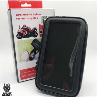 [READY STOCK] WATERPROOF BIKE HOLDER Bicycle Phone Holder Motorcycle Phone GPS Bag Handle Bar Mount Holder