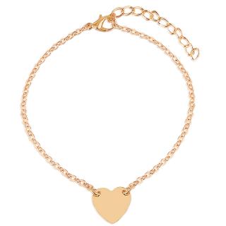 Anklets Bracelet Women European And American Fashion Simple Love Heart Heart Bracelet Anklet 2 With Accessories
