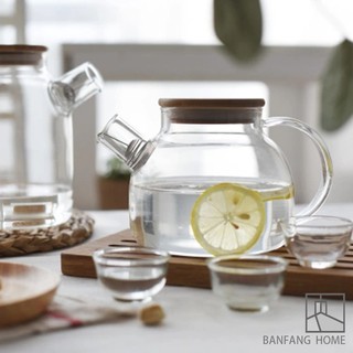 BANFANG Daily necessities high temperature glass kettle for tea set