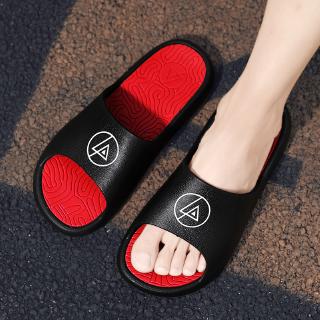Plus size:40~45 Outdoor Summer Fashion Men Slippers Fashion Flats Beach Sandals Home waterproof plastic Light Slippers