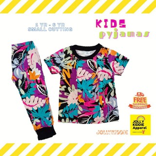 Pyjamas Kids Cotton Small Cutting | Baju Tidur Budak Sejuk & Murah