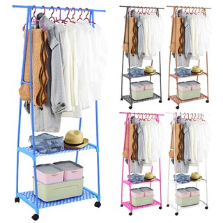 ⭐Wholesale⭐ Wardrobe Storage Rack Hanger Metal Cloth Clothes Hanging Organizer