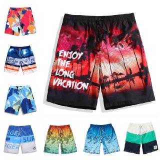 in stock shorts beach pants youth man summer fashion colorful multiple styles teens outdoor 50-85KG casual breathable