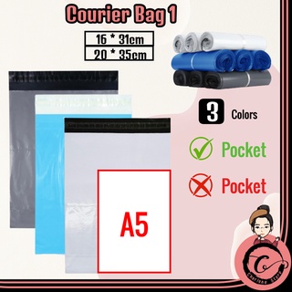 CHARLENE 50 pcs Courier Bag With Pocket Parcel Bag Packaging Bag Parcel Plastic Plastik Pos Flyers 快递袋子