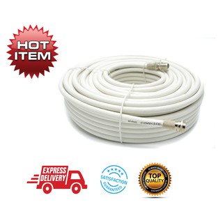 RG-6 Coaxial Cable for Antenna Digital UHF VHF DVB-T2 MYTV Myfreeview Astro CCTV