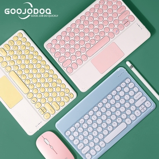 【Free Gift】Goojodoq Wireless Bluetooth Keyboard iPad Xiaomi Samsung Huawei Tablet Android IOS Windows (1)