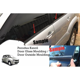 Perodua Kancil Door Outside Moulding / Door Glass Moulding