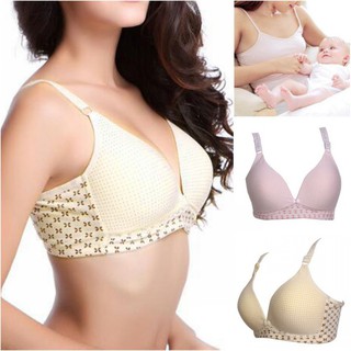 Maternity Cotton bra Tops Breast feeding Adjustable