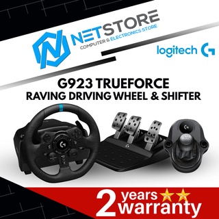 LOGITECH BUNDLE G923 TRUEFORCE Racing Wheel + G Driving Force Shifter