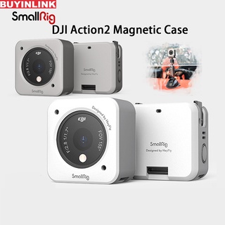 (Ready Stock) SmallRig Magnetic Action Camera Case For DJI Action2 to Protect From Scratches Cover Mount Sports Camera Accessories
