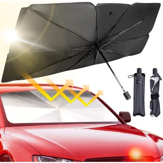 🚗🚗🚗Universal Car Windshield Sun Shade Cover Sunshade Front Window Mount Umbrella Car Windshield Parasol UV Rays and Heat Sun Visor Protector Foldable Reflector Umbrella car windshield sun umbrella