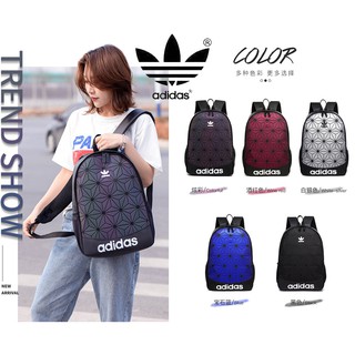 Ad Backpack 3d Iseey Miyake Laptop Travel Outdoor Bags School Student Bag 5 colors